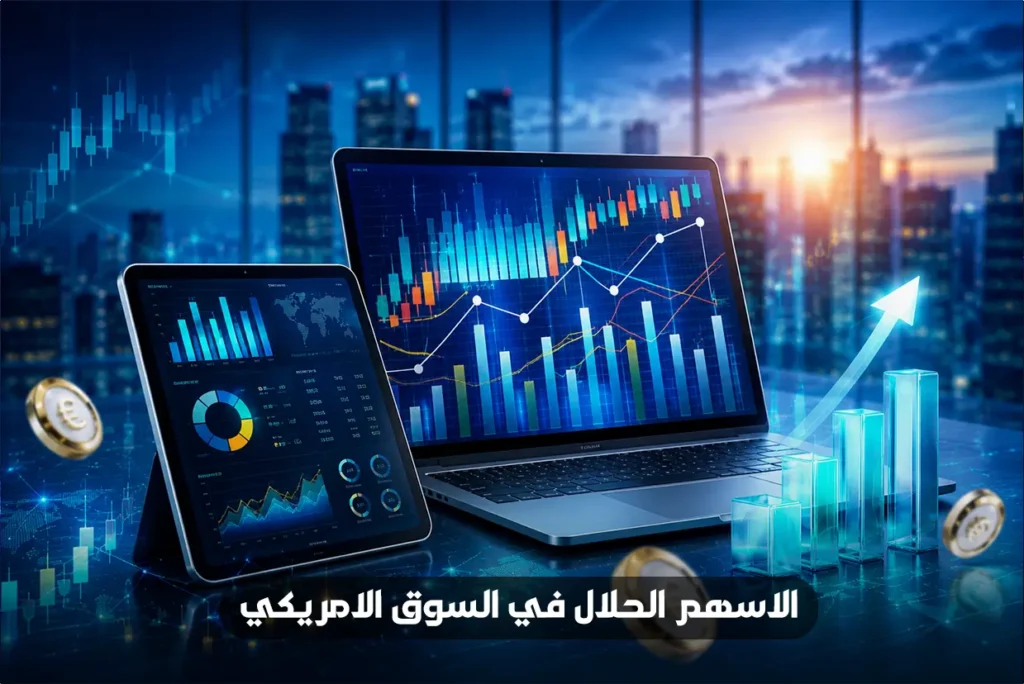 بدون شبهات - كيف تختار أفضل الاسهم الحلال في السوق الامريكي؟