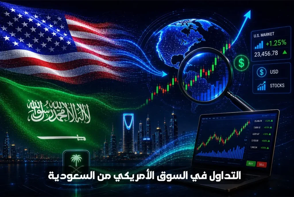 دليل التداول في السوق الأمريكي من السعودية للمبتدئين